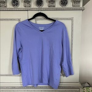 L.L. Bean V-Neck Shirt